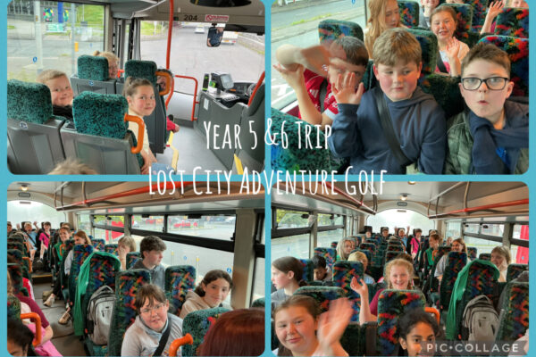 Year 5 & 6 School Trip Lost City Adventure Golf & The People's Park