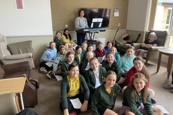 St Brigid's Entertain the Residents at St James' Nursing Home