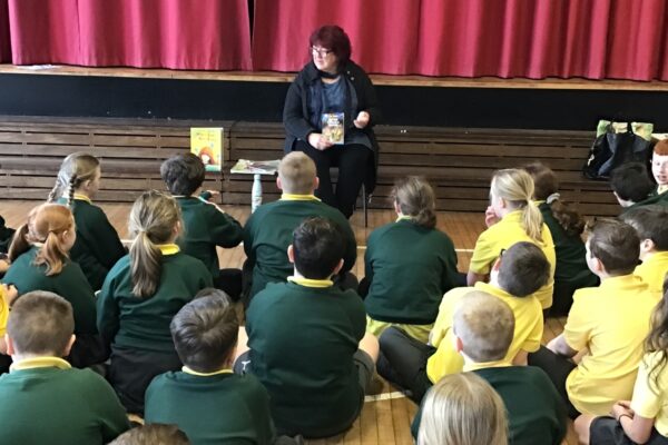 Liz Weir Visits St Brigid's