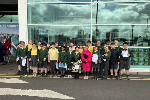 Year 6 Fairtrade Research in Tesco