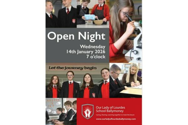 Our Lady of Lourdes Ballymoney Open Night